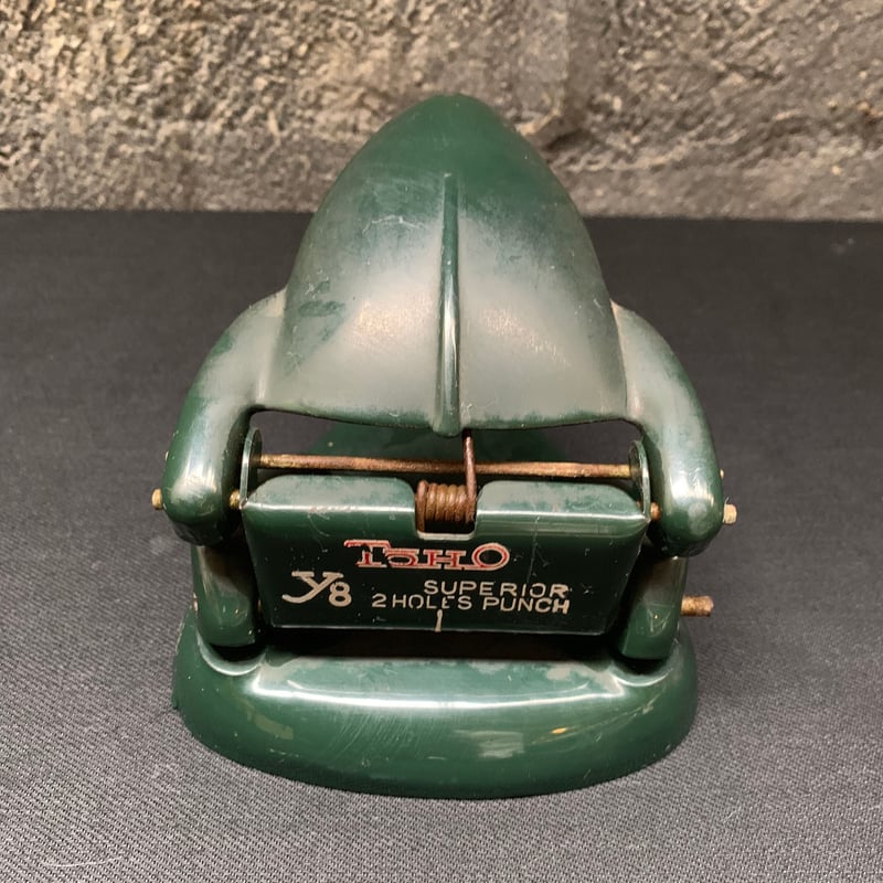 Japan Vintage 二つ穴パンチ 鉄 レトロ 工業系 インダストリアル