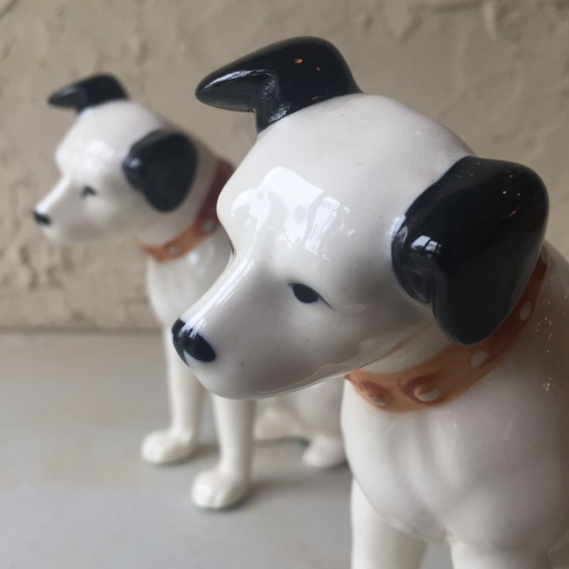 ビクター犬 Victor ニッパー 陶器 フィギュア 昭和 ビンテージ | Kica