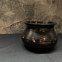 播陽東山窯 長方皿 鐘太作 共箱 蔵出し品 播陽東山 東山焼 鉄釉 姫路藩