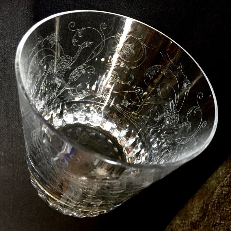 France Vintage Baccarat バカラ Parme パルメ ロックグラス オー France Vintage Baccarat バカラ Parme パルメ ロックグラス オー