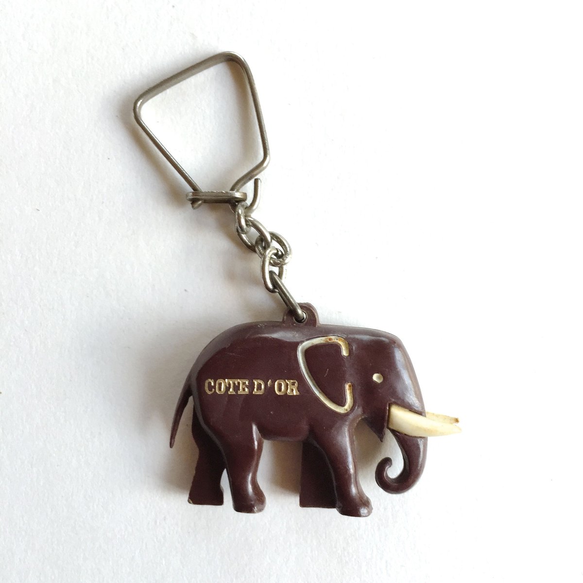 France 1960's キーホルダー COTE D'OR コートドール／ゾウ | Kica