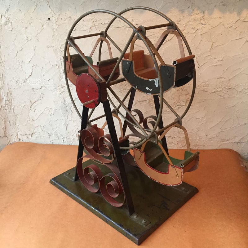 Germany antique ブリキ 観覧車 アンティーク ミニチュア TOY | Kica