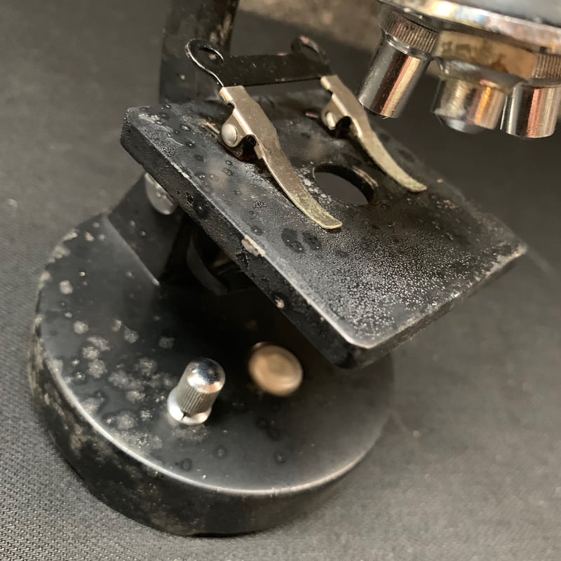 Japan Vintage 顕微鏡 アンティーク 映光社 マイクロスコープ 小型