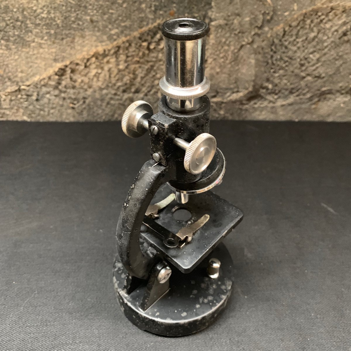Japan Vintage 顕微鏡 アンティーク 映光社 マイクロスコープ 小型