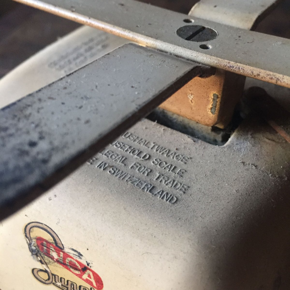 Switzerland antique キッチン スケール スイス アンティーク INCA社