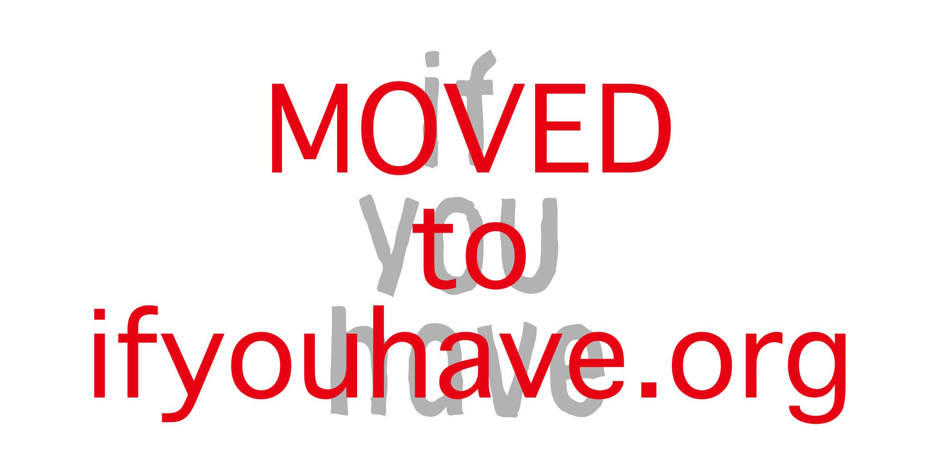 ifyouhave online store