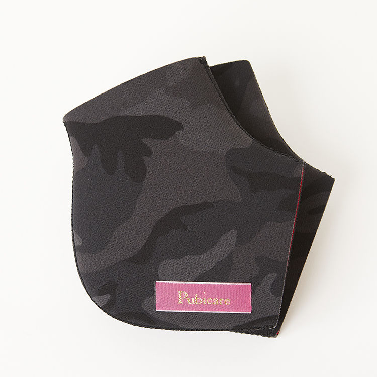 かかとソックス（ブラックカモ柄） | Pubicare