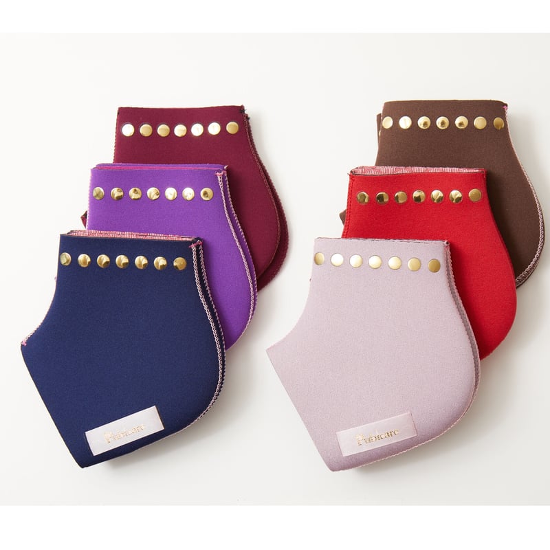 かかとソックス（SWAROVSKI○スタッズ付き/8色） | Pubicare
