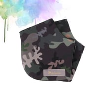 かかとソックス（カラフルカモ柄）