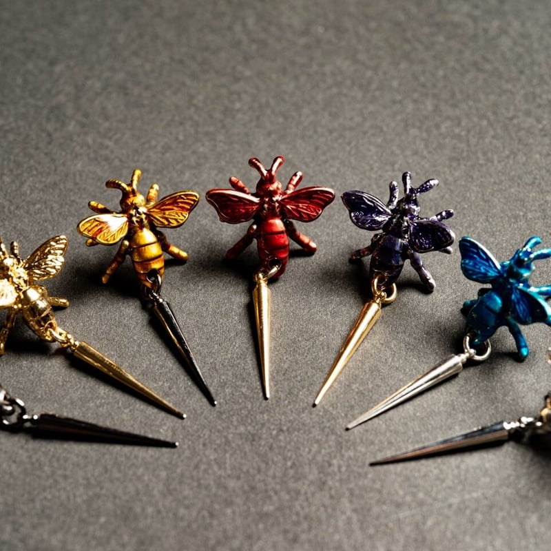 Pin Bee Earring | ha | za | ma (overseas) Pin Bee Earring | ha | za | ma (overseas)