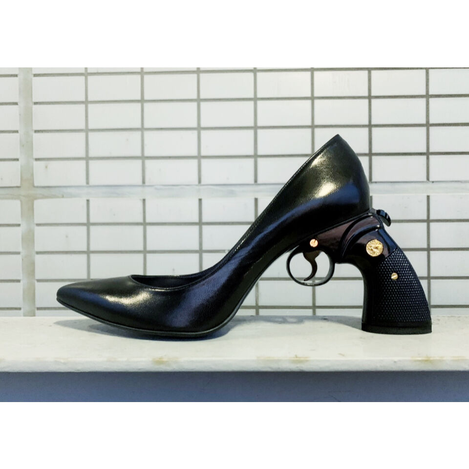 【みみ】 hazama パンプス Triggering Heel Pumps | ha | za | ma (overseas)