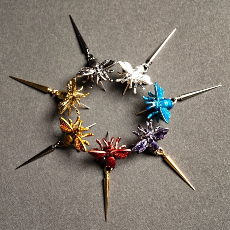 Pin Bee Earring | ha | za | ma (overseas) Pin Bee Earring | ha | za | ma (overseas)