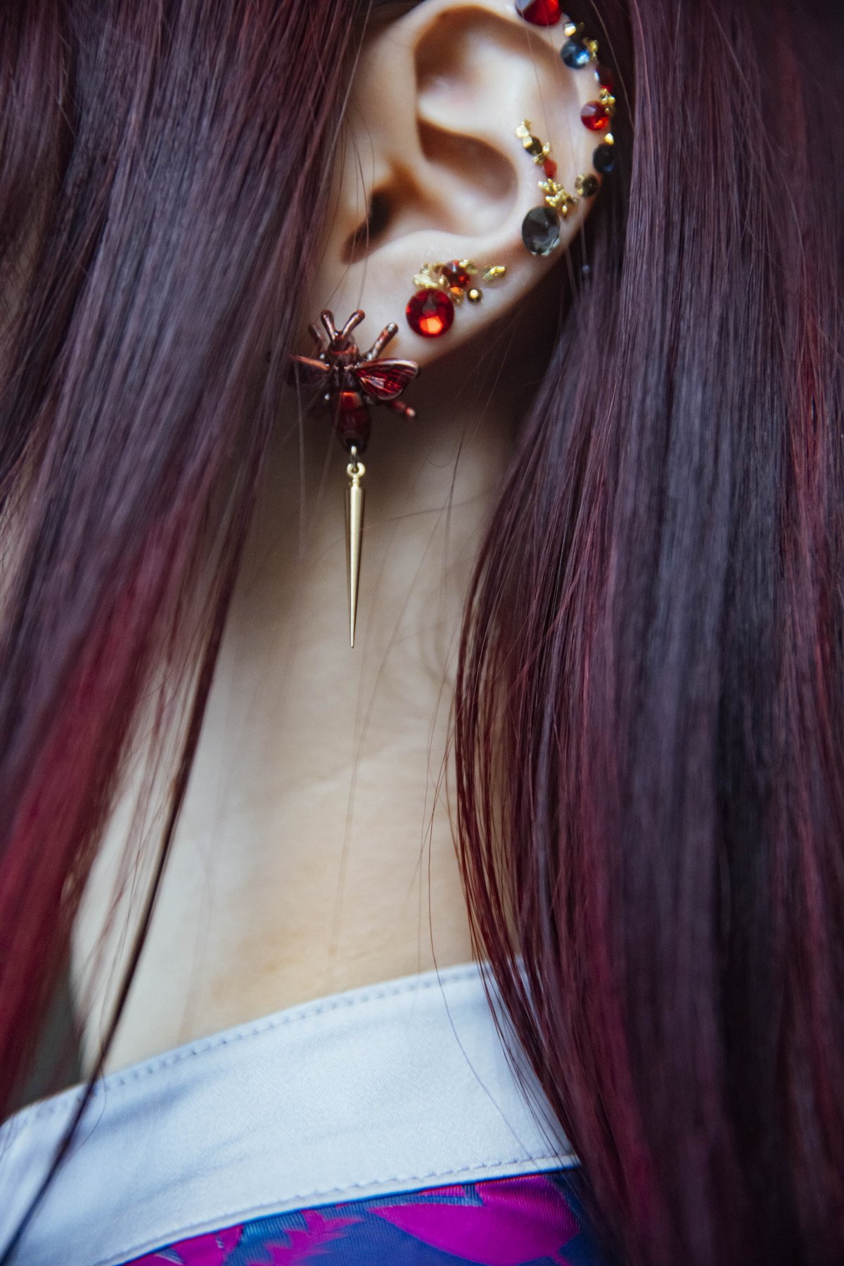 Pin Bee Earring | ha | za | ma (overseas) Pin Bee Earring | ha | za | ma (overseas)