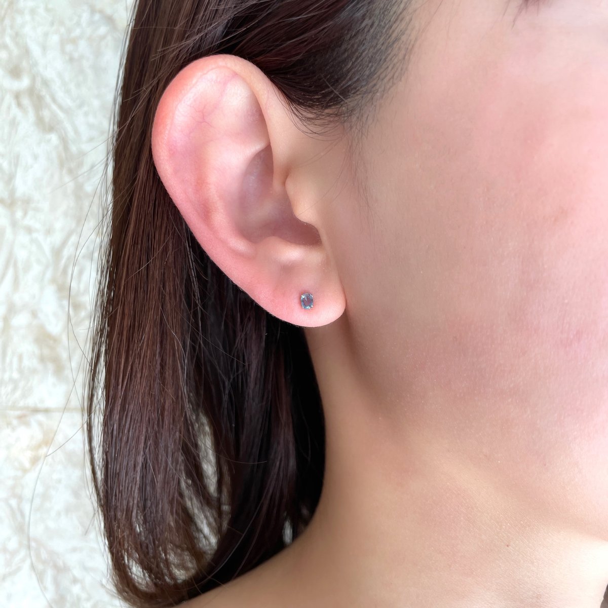 エステール/アレキサンドライト・Pt.900ピアス(片方のみ エステール/アレキサンドライト・Pt.900ピアス(片方のみ