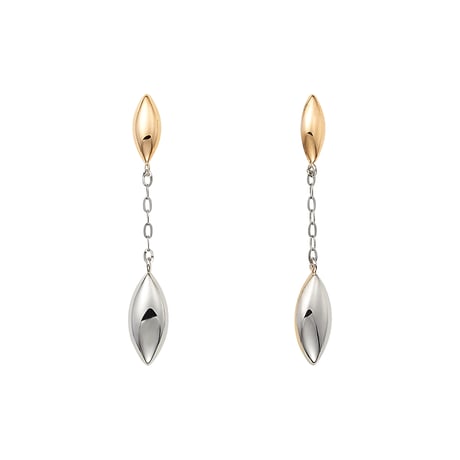 K18YG シンプルドロップ型ピアス K18YG シンプルドロップ型ピアス ドロップ ピアス 18k K18YG 18