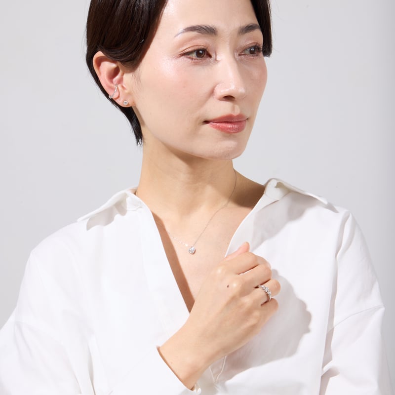 PT900 ダイヤモンド リング 114808020377 | VERITEOnline-Sh