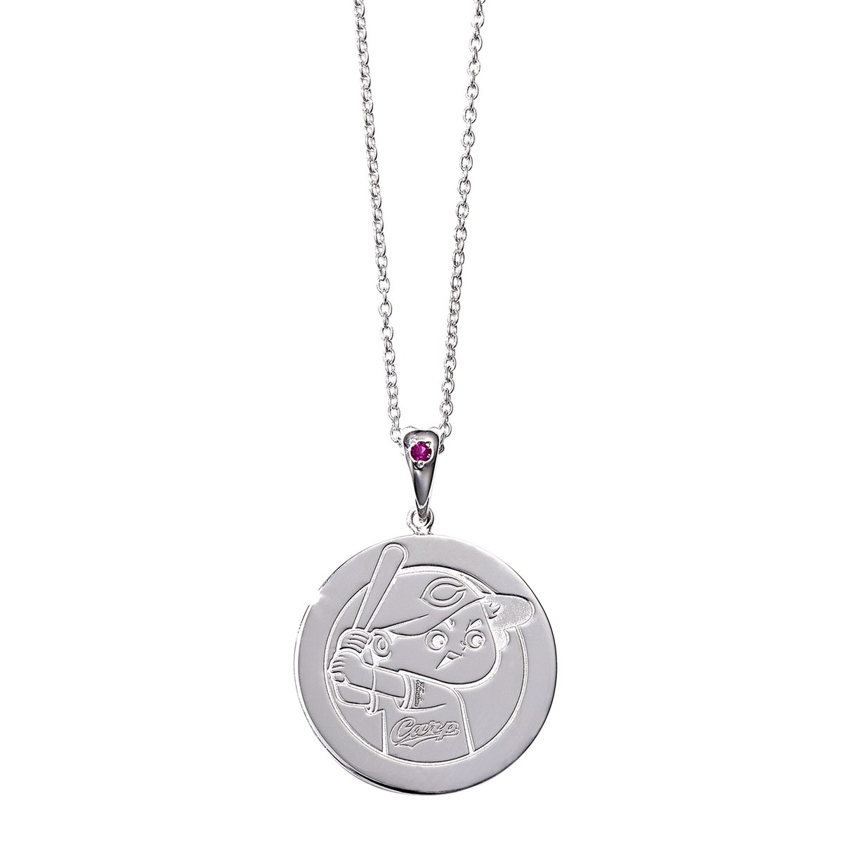 4℃　カープ　ヘルメット　ネックレス 4℃ カープ ヘルメット ネックレス Yahoo!オークション - 限定 広島