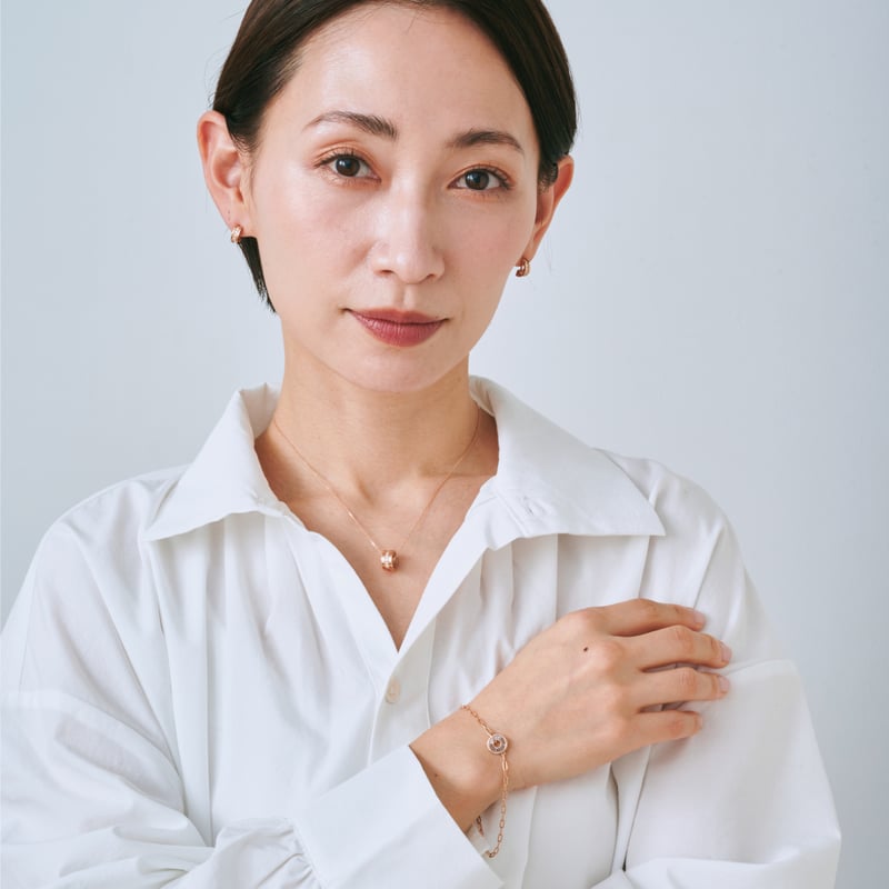 K18PG / PT900 H&C ダイヤモンド ネックレス | VERITEOnline-S K18PG / PT900 H&C ダイヤモンド ネックレス | VERITEOnline-S