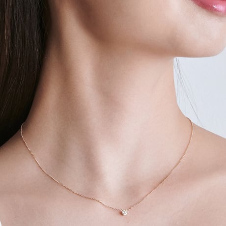 K10YG ダイヤモンド ネックレス 114808020271