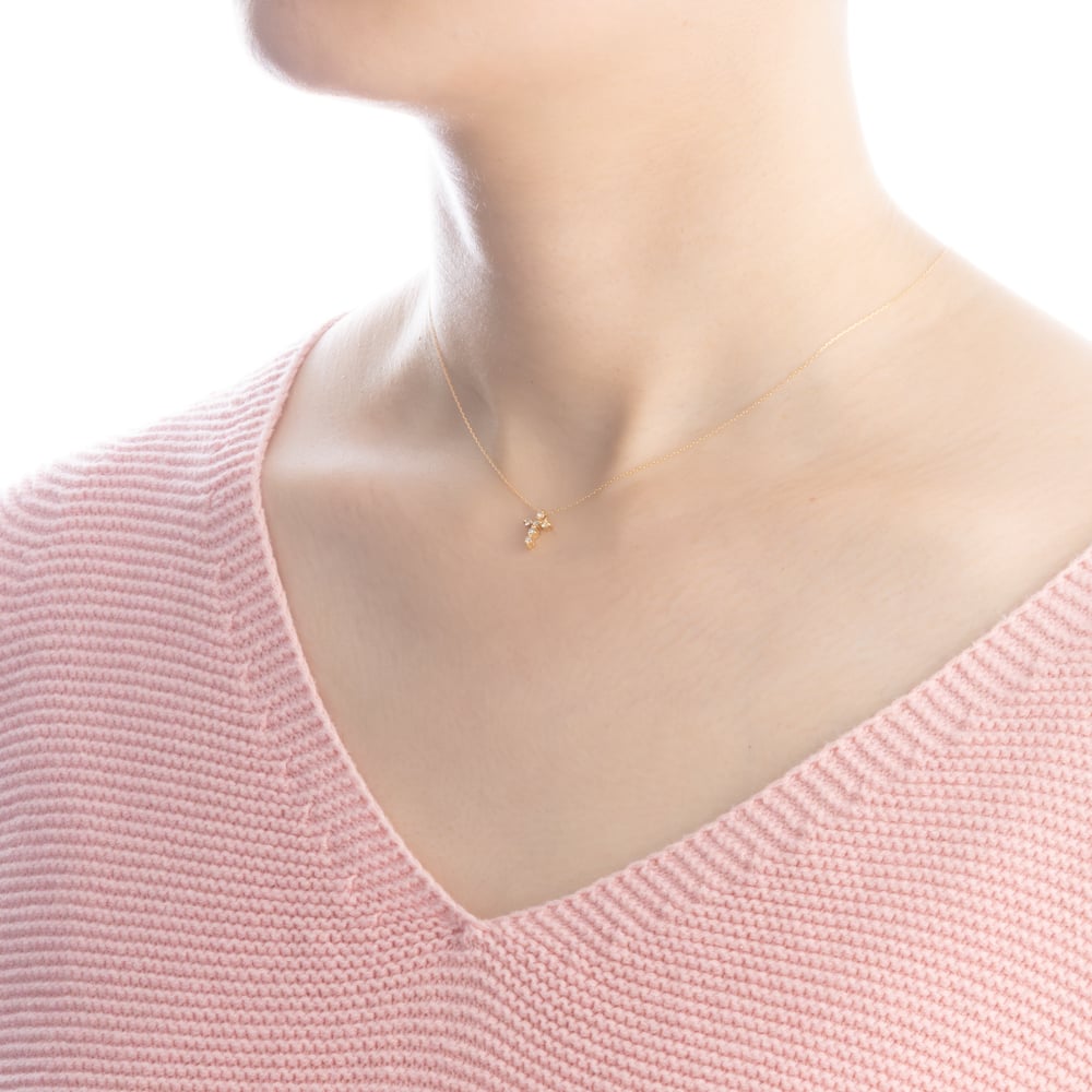 K18YG ダイヤモンド ネックレス 119008020176 | VERITEOnline-