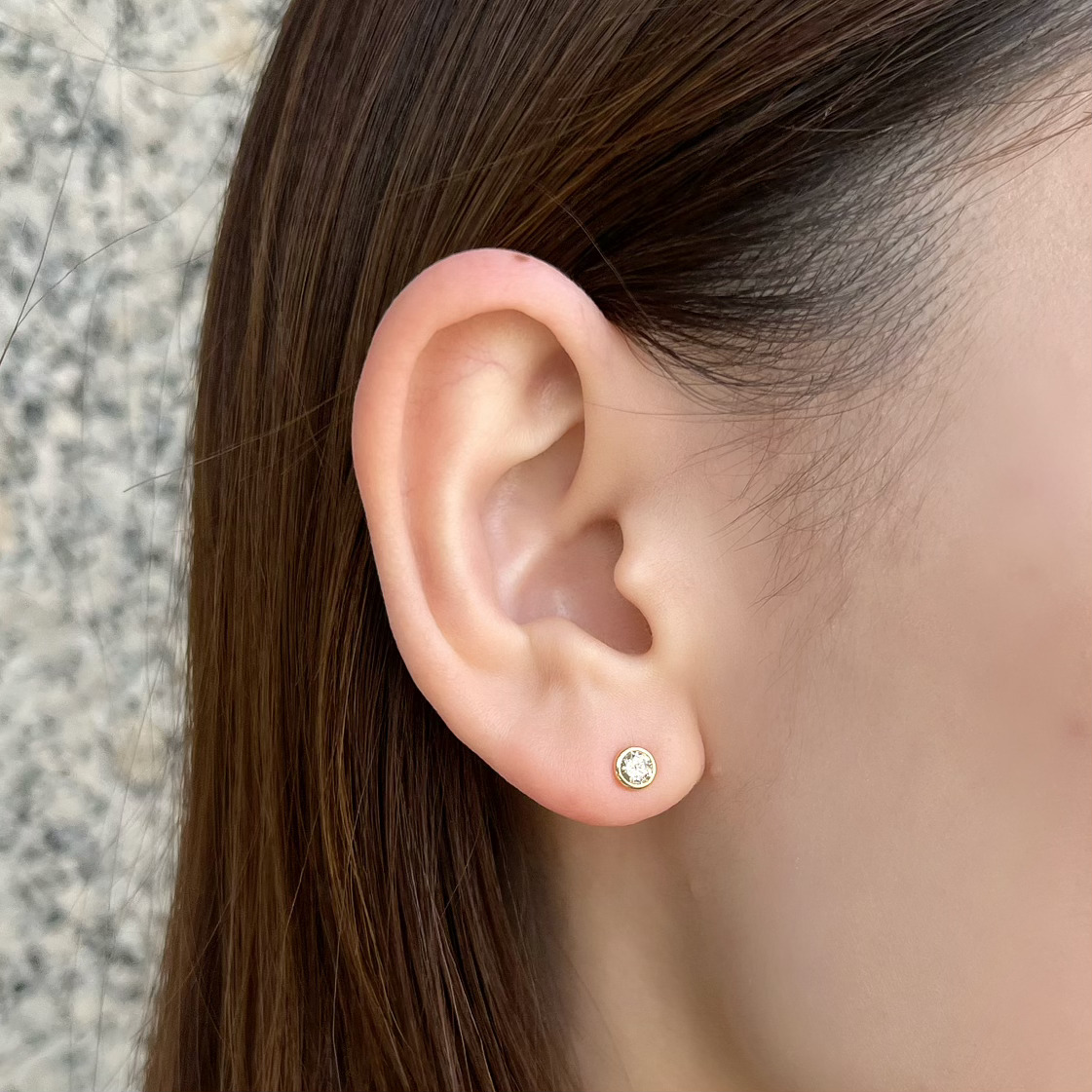 K18YG ダイヤモンド ピアス 134508020454 | VERITEOnline-Sh