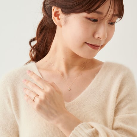 K18YG ダイヤモンド ネックレス 125208020270