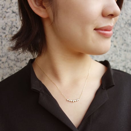 K10WG / K10YG ダイヤモンド ネックレス （リバーシブル） 113808020042