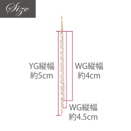K10YG / WGジプシーピアス 102008060031