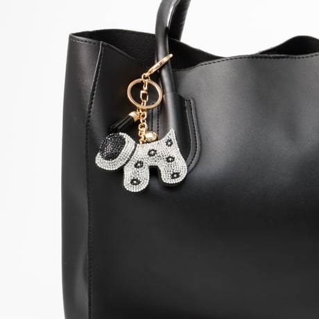 パピービジューバッグチャーム (ブラック) 131708120482