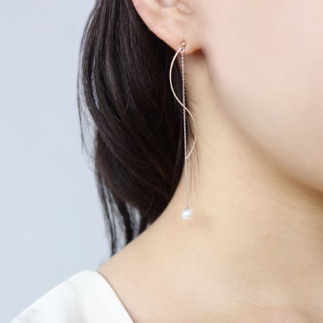 K10WG/K10YG アコヤパール ピアス 122508060003