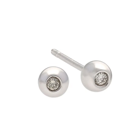 K18ダイヤモンドピアス