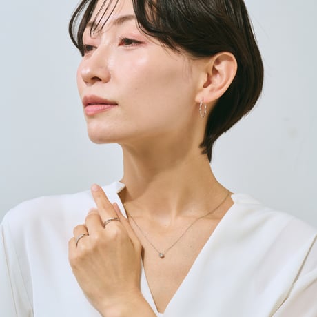 PT850 / 900 ダイヤモンド ネックレス　119008020352
