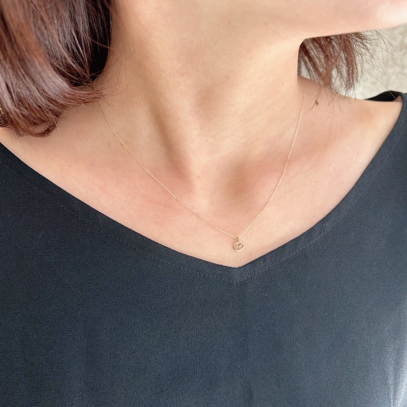 K10YG ダイヤモンド ネックレス 119008020310 | VERITEOnline-