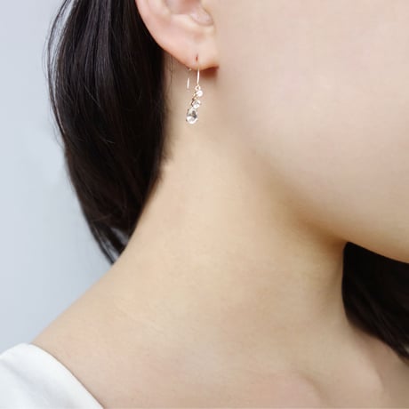K10YG クオーツ ピアス 101708060935