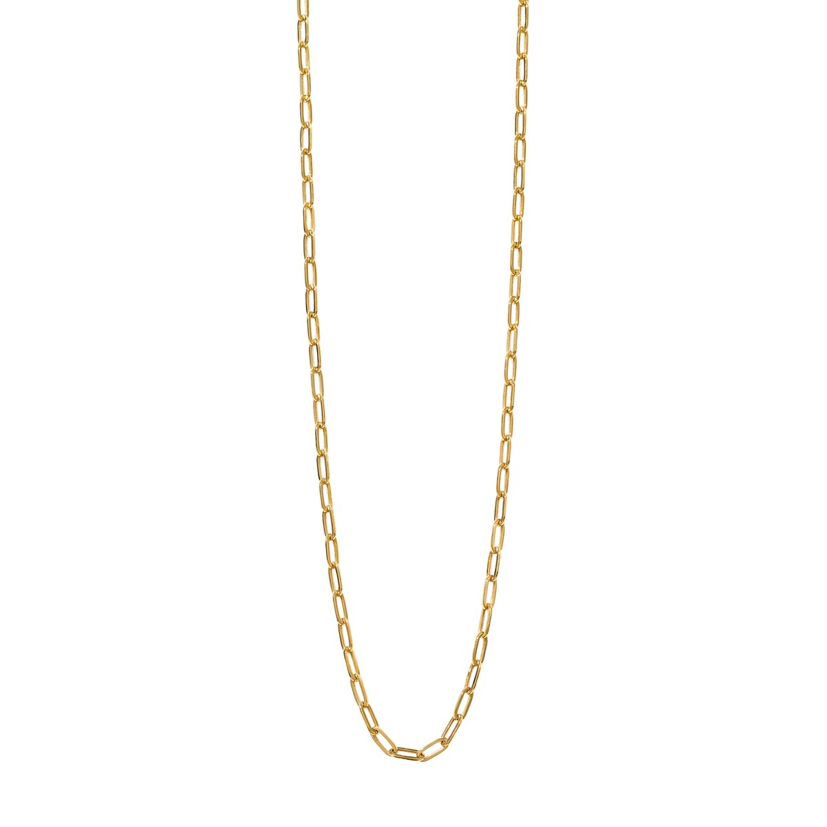 K18YG ペーパークリップ ネックレス 125208020659 | VERITEOnlin