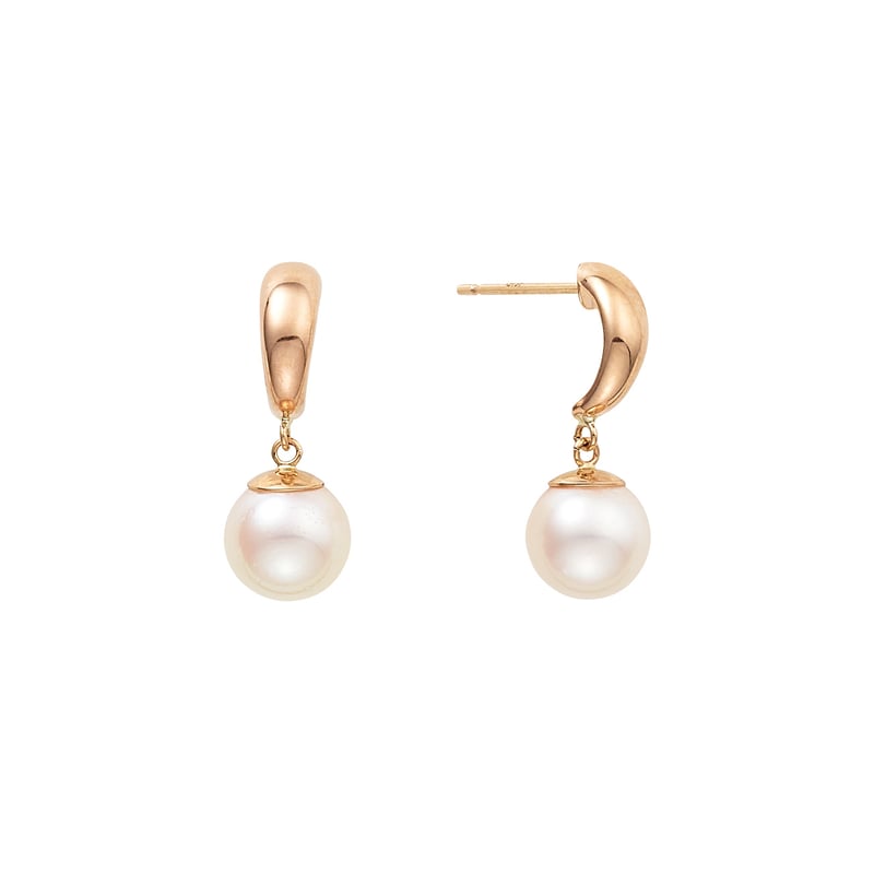 セール価格】K10YGアコヤ真珠トリプルピアス（ホワイト） 楽天市場