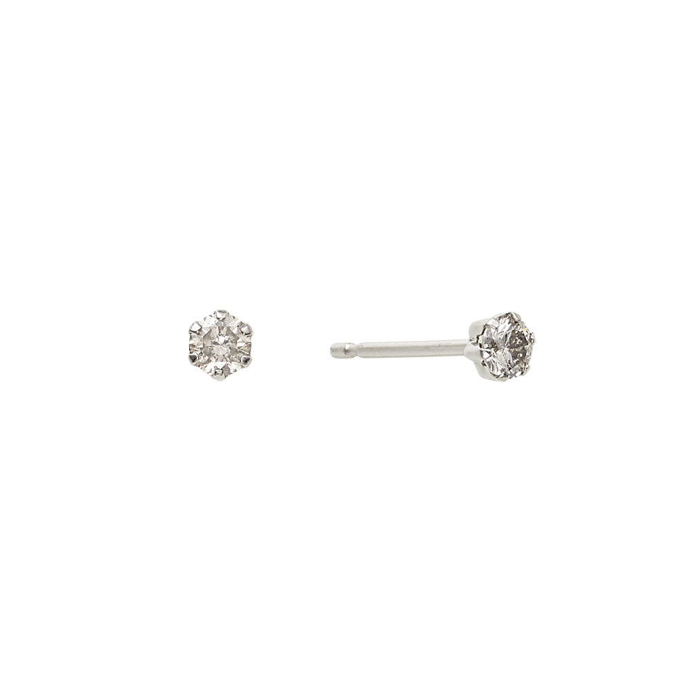 DE-23767 PT900 ピアス ダイヤモンド 0.90ct