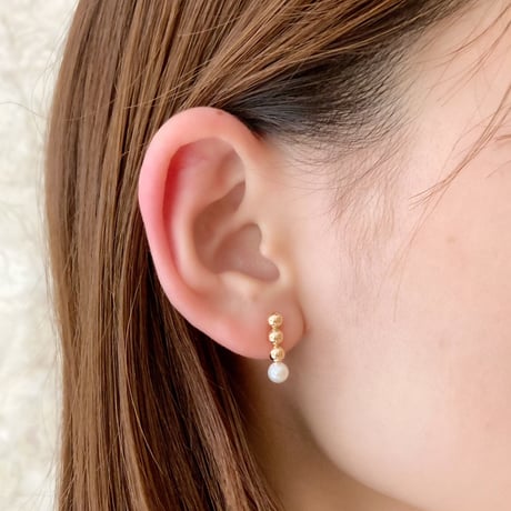 K10YG アコヤパール ピアス 130508070017