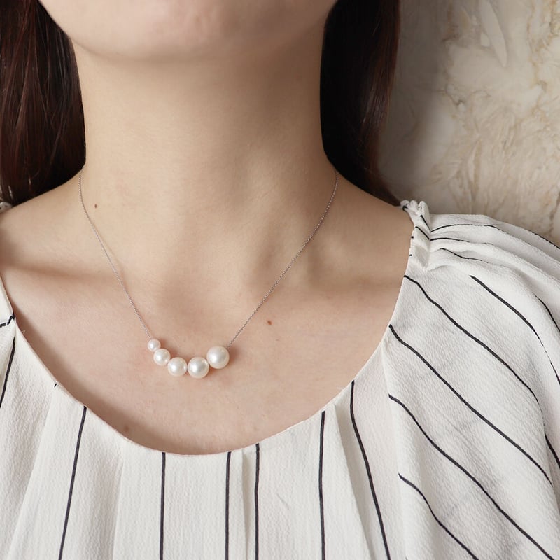 GSTVプラチナパールネックレス ホワイト GSTVプラチナパールネックレス ホワイト GSTVプラチナパールネックレス