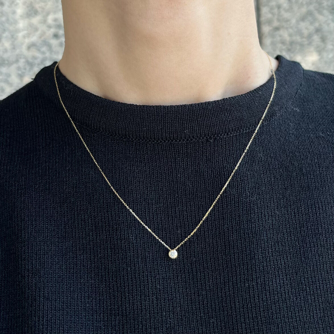 【WEB限定】K18YGダイヤモンドネックレス | VERITEOnline-Shop 【WEB限定】K18YGダイヤモンドネックレス | VERITEOnline-Shop