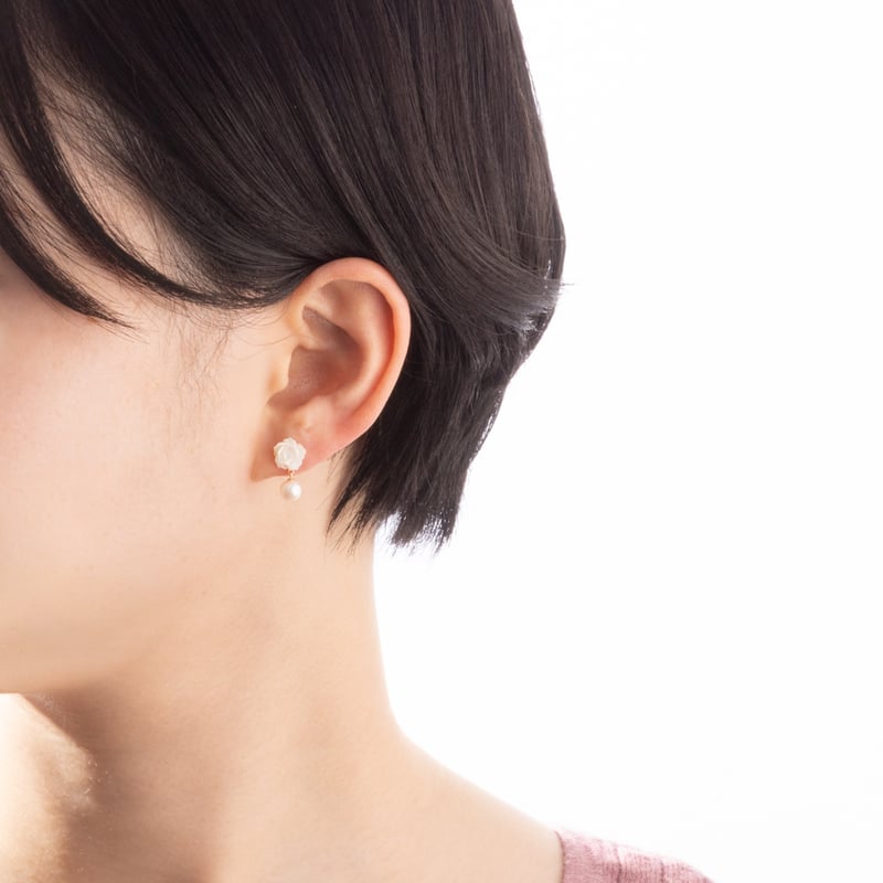 K10YG アコヤパール / 白蝶貝 ピアス 130508070093 | VERITEOnl