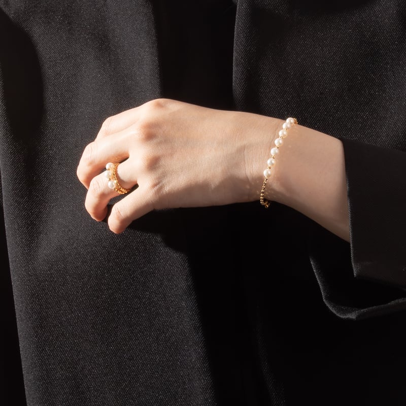 K18YG アコヤパール ブレスレット 131208160026 | VERITEOnline