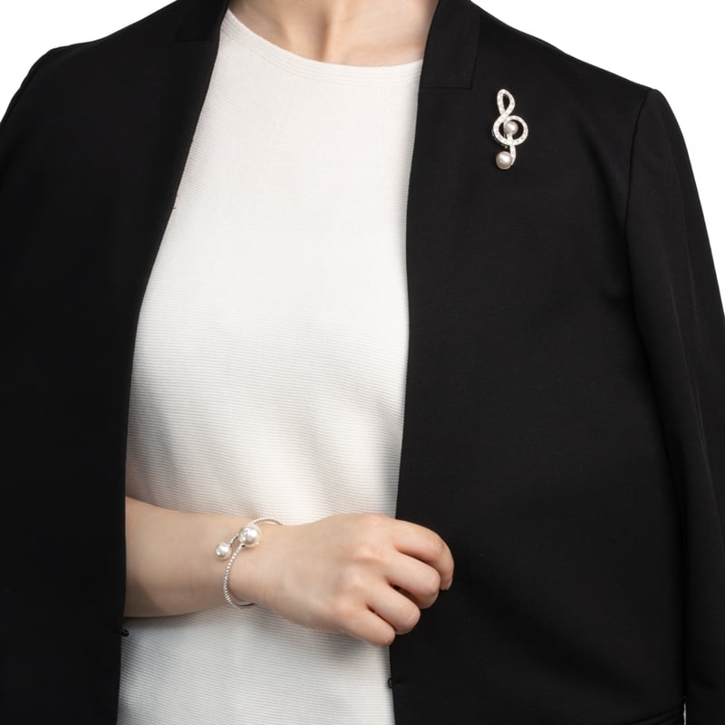 クロヌマタカトシ　三日月ブローチ　シルバー クロヌマタカトシ 三日月ブローチ シルバー クロヌマタカトシ