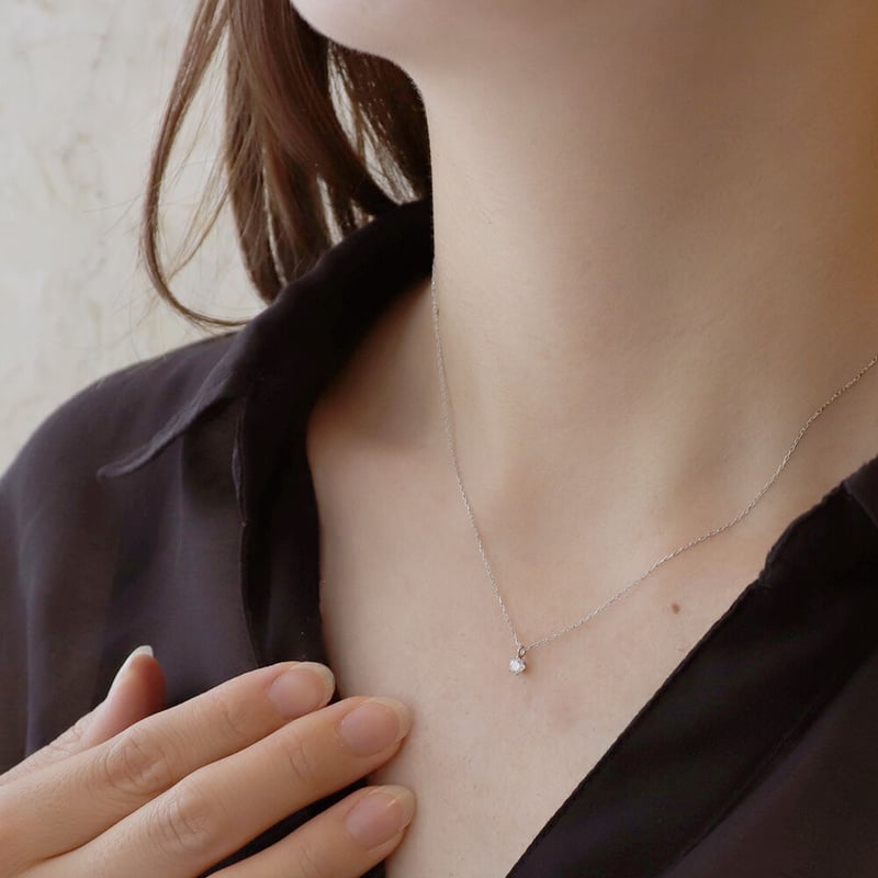 プラチナ ダイヤ ネックレス スネーク Pt850 Pt900 1.01 ダイヤモンドプチネックレス Pt900 1.0ct Pt850 チェーン (Type-SC