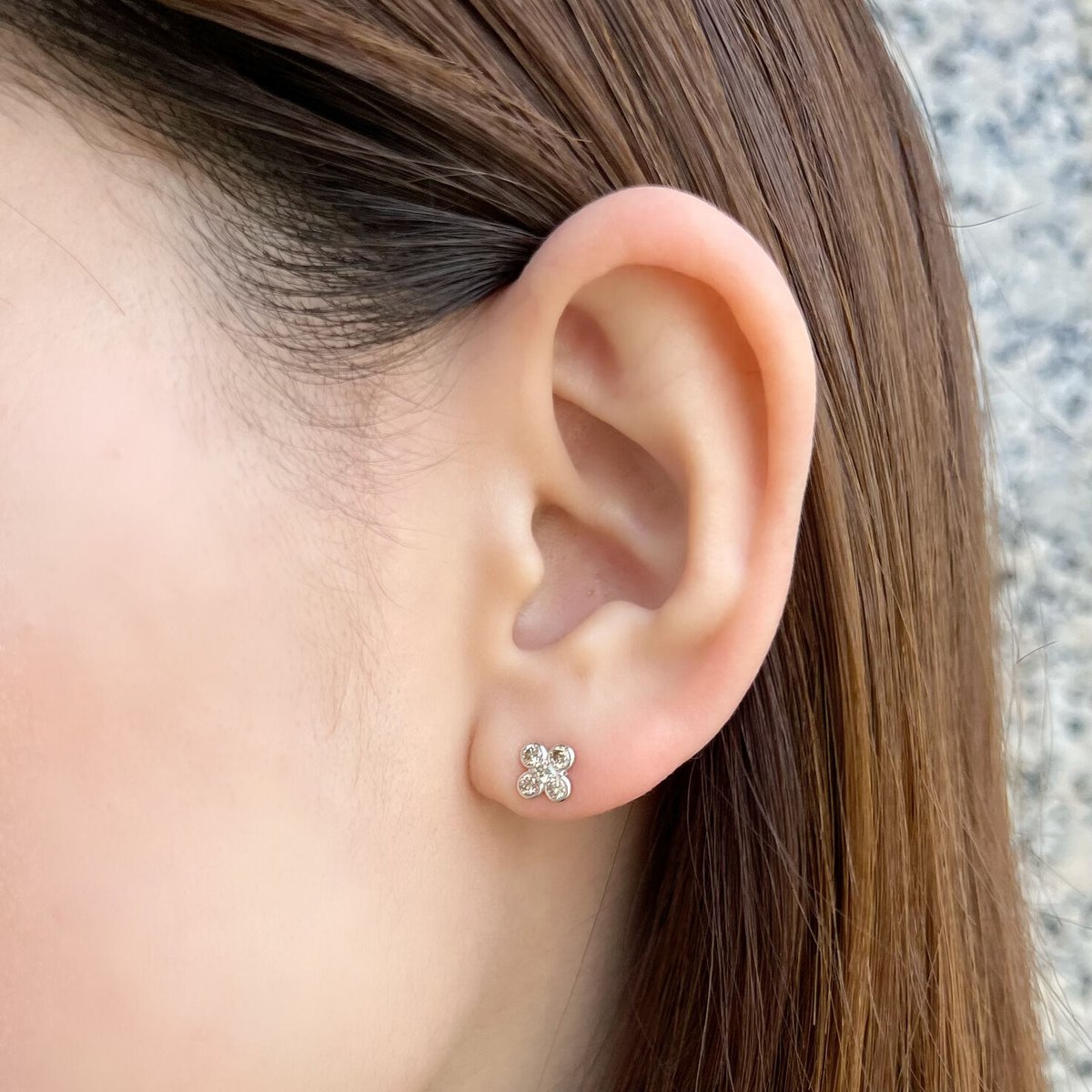 PT900 ダイヤモンド ピアス 118208020095 | VERITEOnline-Sh