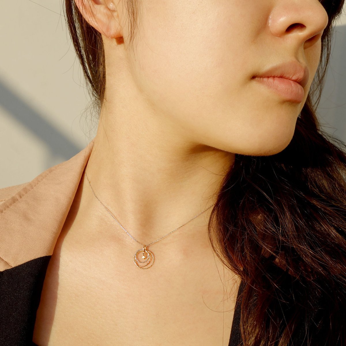 K10WG/K10YG/K10PG ダイヤモンドネックレス | VERITEOnline-Sh