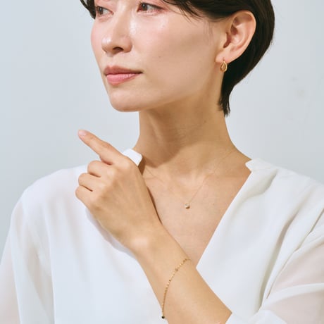 K18YG ダイヤモンド ネックレス 118208020415