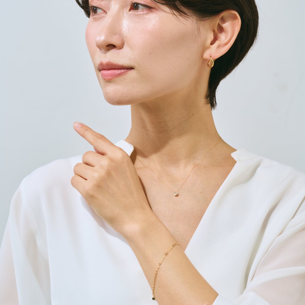 K18YG ダイヤモンド ネックレス 118208020415 | VERITEOnline-