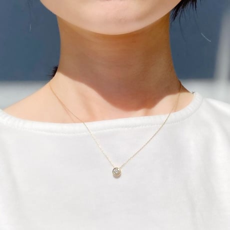 K18YG ダイヤモンド ネックレス 118208020040