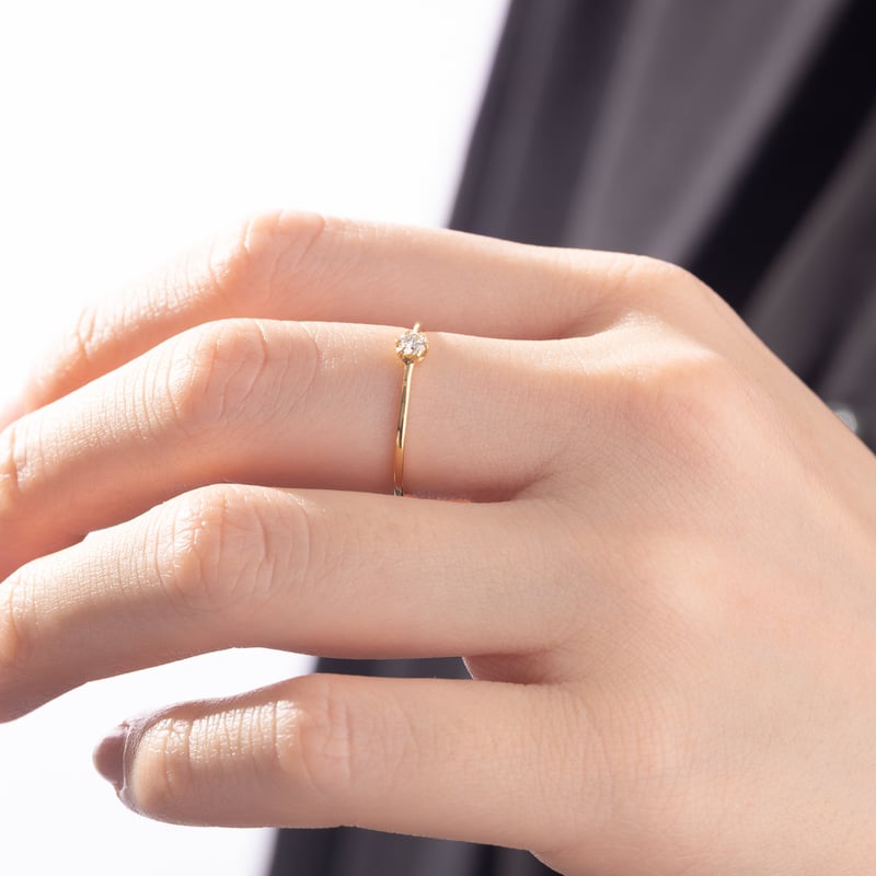 K18YG H&C ダイヤモンド リング 118208020402 | VERITEOnlin